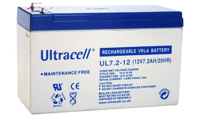 UL7.2-12 Акумуляторна батарея ULTRACELL