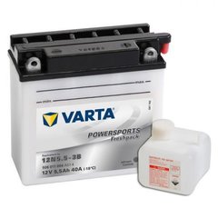 VARTA 12N5.5-3B Powersports Аккумулятор 5,5 А/ч, 55 А, (-/+), 136х61х131 мм