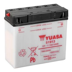 YUASA 51913 Акумулятор 17,7 А/ч, 100 А, (-/+), 186х82х171 мм