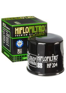 HIFLO HF204 - Фильтр масляный ARCTIC CAT ARCTIC CAT, V-2; HONDA BF, CB, CBF, CBR, CMX, CRF, CTX, FJS, FSC, GL, INTEGRA, NC, NM4, NRX, NS, NSA, NSS 65-2300 1984-2022