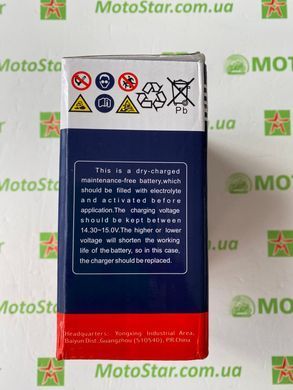 Гелевый аккумулятор T.Y.L 12N5-BS Gel battery -/+, 12V, 5Ah, 60 А, 120x60x130 мм (12N5-3B) вес 1,93кг