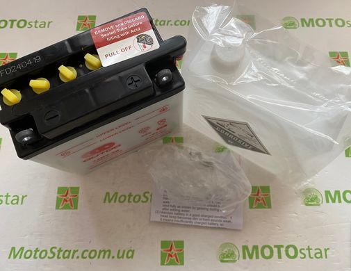 АКБ 12N5-3B OUTDO 12V, 5Аh, -/+, кислотный, высокий, 120x60x130 мм