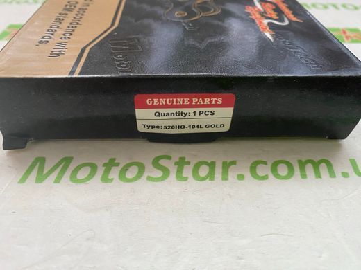 Ланцюг MotoTech PREMIUM 520HO-104L (O-ring cальники)