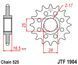 JTF1904,17 Передня зірочка KTM ADVENTURE, DUKE, RC8, SM, SMR, SUPER ADVENTURE, SUPER DUKE, SUPER ENDURO, SUPERMOTO 950-1290 2003-2020