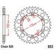 JT JTR853.52 - Звезда задняя KREIDELER 170; YAMAHA DT, IT, SR, TT, TT-R, WR, XT, YFM, YFS, YFZ, YTZ, YZ 100-660 1982-2007