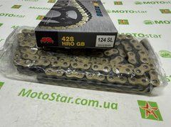 Приводная цепь JT JTC428HROGB124SL HEAVY DUTY O-RING (усиленная с сальниками O-ring)