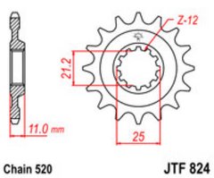 JT JTF824.15 - Зірка передня