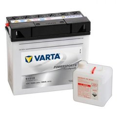 VARTA 51913 Powersports / 519013017A514 Аккумулятор 19 А/ч, 240 А, 186х82х171 мм