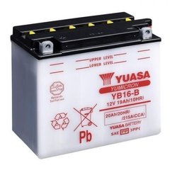 YUASA YB16-B Акумулятор 19 А/ч, 240 А, (+/-), 175х100х155 мм
