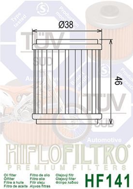 HIFLO HF141 = HF141RC - Фильтр масляный
