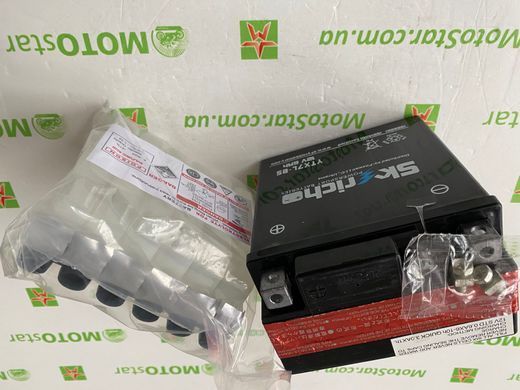 Аккумулятор YTX7L-BS 112x70x130 12V 6ah Skyrich