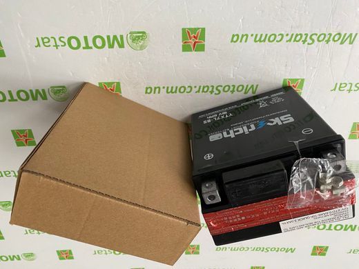 Аккумулятор YTX7L-BS 112x70x130 12V 6ah Skyrich