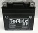 Мотоакумулятор TOPLITE TTZ7S 12V,6Ah,д. 113, ш. 70, в.105, электролит в к-те, вес 2,1 кг