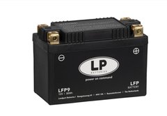 Мотоакумулятор LP Lithium ML LFP9 12V, CCA:180, 134x65x92 мм, вес: 0,6кг