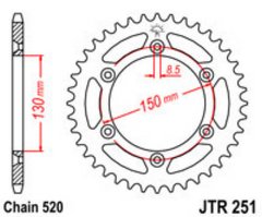 JT JTR251.49 - Зірка задня