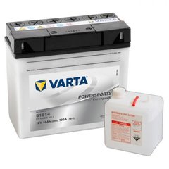 VARTA 51814 Powersports Аккумулятор 18 А/ч, 100 А, (-/+), 186х82х171 мм