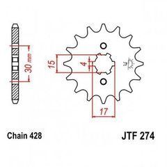 JT JTF274.14 - Звезда передняя