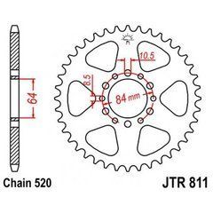 JT JTR811.45 - Звезда задняя