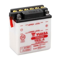 YUASA YB3L-A Мото аккумулятор 3 А/ч, 25 А, (-/+), 98х56х110 мм