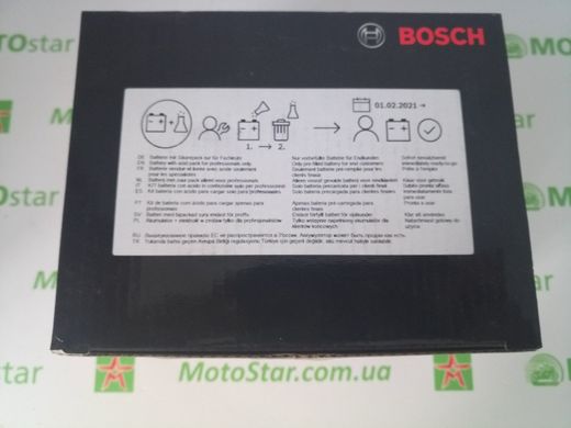 Мото аккумулятор YT7B-BS, BOSCH 0092M60080