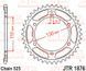 JT JTR1876.43 - Звезда задняя SUZUKI GSX-R, GSX-S; YAMAHA FJ-09, FZ-07, FZ-09, FZ-10, MT-07, MT-09, MT-10, TRACER, XSR, XTZ, YZF-R6 600-1000 2006-2020