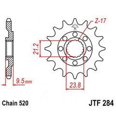 JT JTF284.12 - Зірка передня