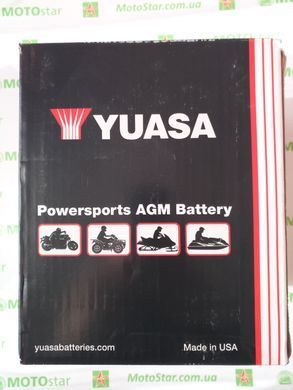 YUASA YIX30L-BS Мото аккумулятор 30 А/ч, 385 А, (-/+), 166х126х175 мм