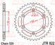 JTR822,48 Задня зірочка BETAMOTOR RR, RR ENDURO; CAGIVA WMX; GAS GAS EC, ENDURO, MC, SM; HUSQVARNA CR, SM, SMR, SMS, TC, TE, TX, TXC, WR, WR/E 125-630 1978-2019