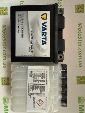 VARTA TTZ7S-BS (TTZ7S-4) 507902011A514 Powersports Аккумулятор 5 А/ч, 120 А, (-/+), 113х70х105 мм