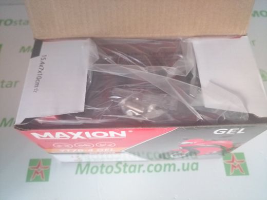 YT7-BS MAXION Мото акумулятор, 12V, 6,5Ah, 150x65x93 мм