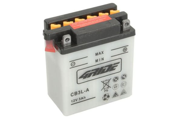 CB3L-A 4RIDE Акумулятор 3 А/ч, 30 А, (-/+), 99x57x111 мм
