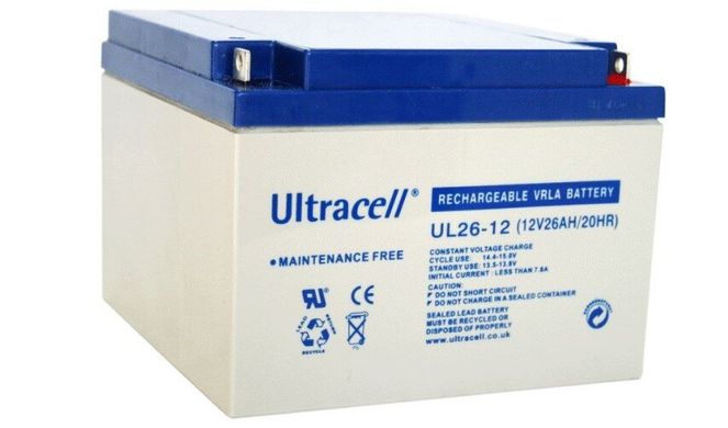 UL26-12 Акумуляторна батарея ULTRACELL