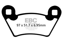 EBC FA354R - Тормозные колодки