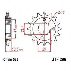 JT JTF296.16 - Звезда передняя