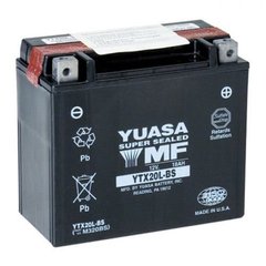 YUASA YTX20L-BS Акумулятор 18 А/ч, 270 А, (-/+), 175х87х155 мм