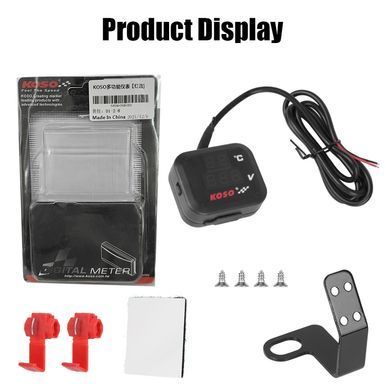 Koso покажчик температури вольтметр + usb вихід BA024R11