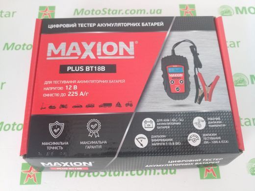 Тестер для аккумуляторов MAXION PLUS BT18B
