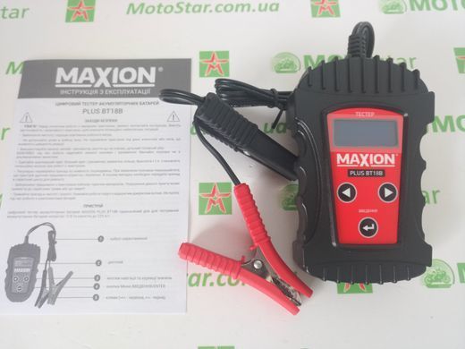 Тестер для аккумуляторов MAXION PLUS BT18B