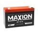 Аккумуляторная батарея MAXION AGM 6V 12Ah L+ (левый +) 6-12 (150 х 50 х 93 (99)) Q10