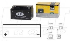 Мотоакумулятор LP SLA MB YTZ10-S SLA-технология, монтаж в любом положении-12V,8,6Ah,д 150, ш 87, в93,вес 3,1 кг