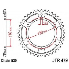 JT JTR479.46ZBK - Звезда задняя
