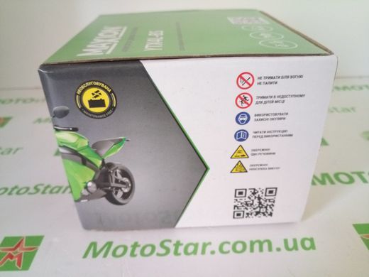 YTX4L-BS MAXION Мото акумулятор, 12V, 4Ah, 113x70x85 мм