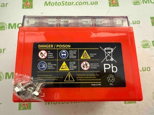 Акумулятор OUTDO YTZ12S GEL 12V, 11,2Ah/10HR, 200А, 150x85x112 мм