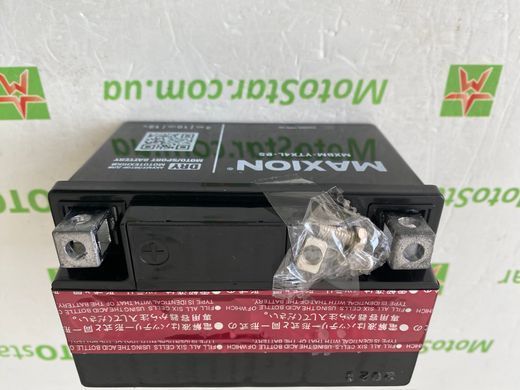 YTX4L-BS MAXION Мото акумулятор, 12V, 4Ah, 113x70x85 мм