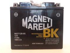 MOT12B-BS (YT12B-BS) MAGNETI MARELLI 11AH / 180A 12V L + Акумуляторна батарея
