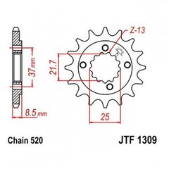 JT JTF1309.15 - Зірка передня