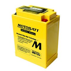 Motobatt MB12U Мото акумулятор 15 А/ч, 160 А, (+/-)(-/+), 135x80x161 мм
