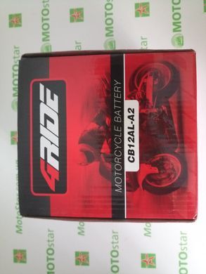 CB12AL-A2 4RIDE Аккумулятор 136x82x162мм, 12В 12Ah 165А R+ (YB12AL-A2)