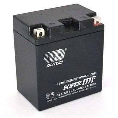 Outdo YB10L-BS MF (FA) Аккумулятор 10 А/ч, 160 А, (-/+), 130х88х145 мм