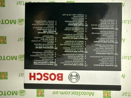 Акумулятор BOSCH TX20HL,TX20L-BS 0 986 FA1 071 18Аh, 310 А, (-/+), 176x89x154 мм Factory Activated AGM